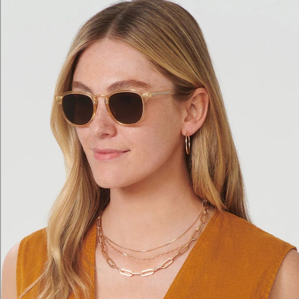 KREWE Franklin sunglasses in champagne
